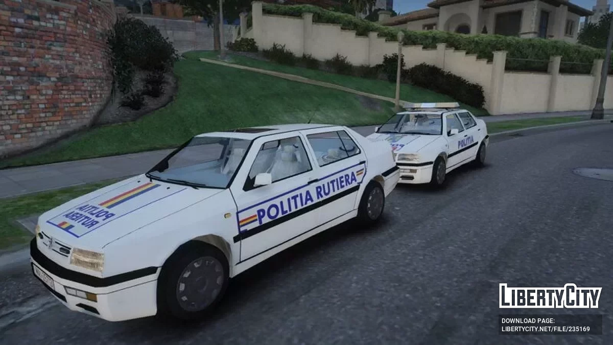 Volkswagen Vento Politia Retro Pack / GTA 5