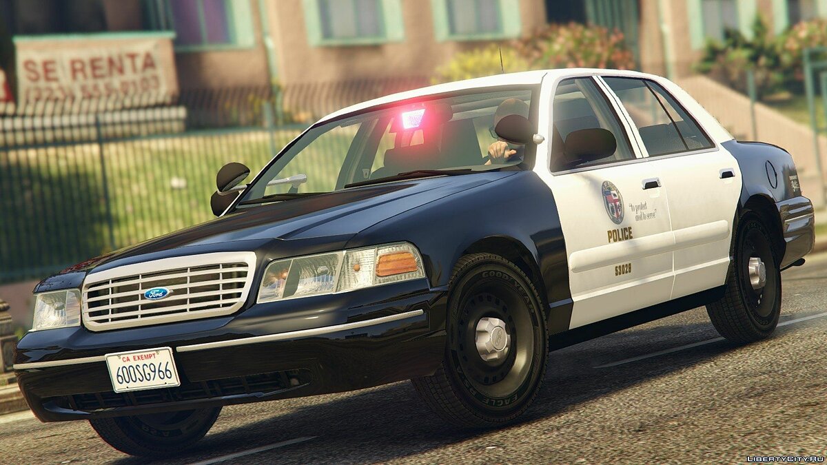 1998 Ford Crown Victoria P71 - LAPD Gang Unit для GTA 5 - Картинка #1