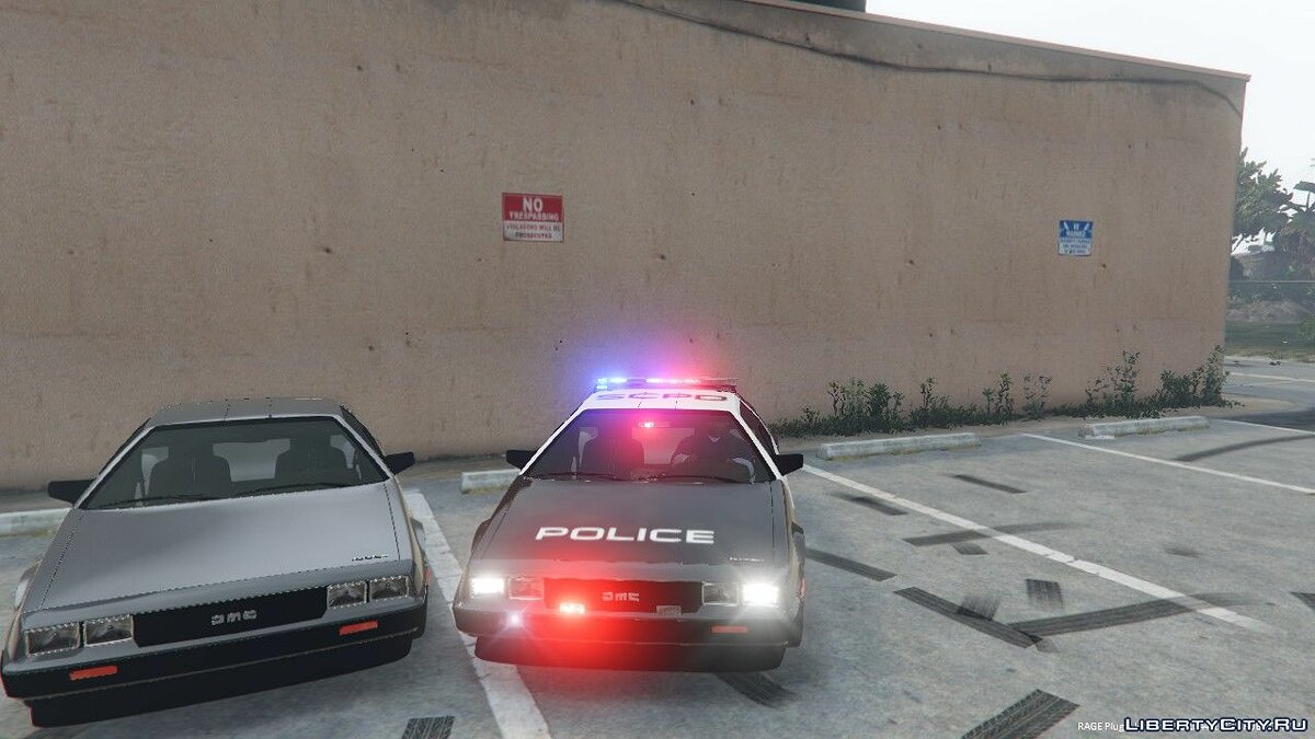 DMC12 POLICE ELS + DMC12 [ADD-ON] PACK для GTA 5 - Картинка #1