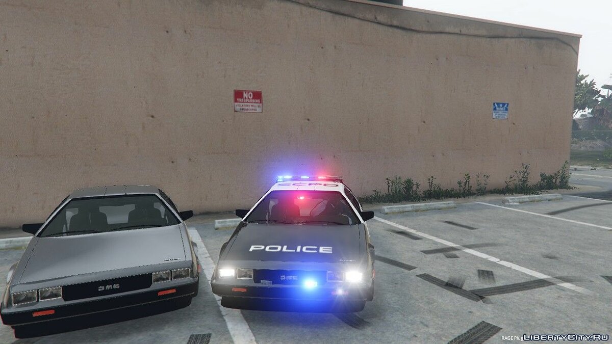 DMC12 POLICE ELS + DMC12 [ADD-ON] PACK для GTA 5 - Картинка #3