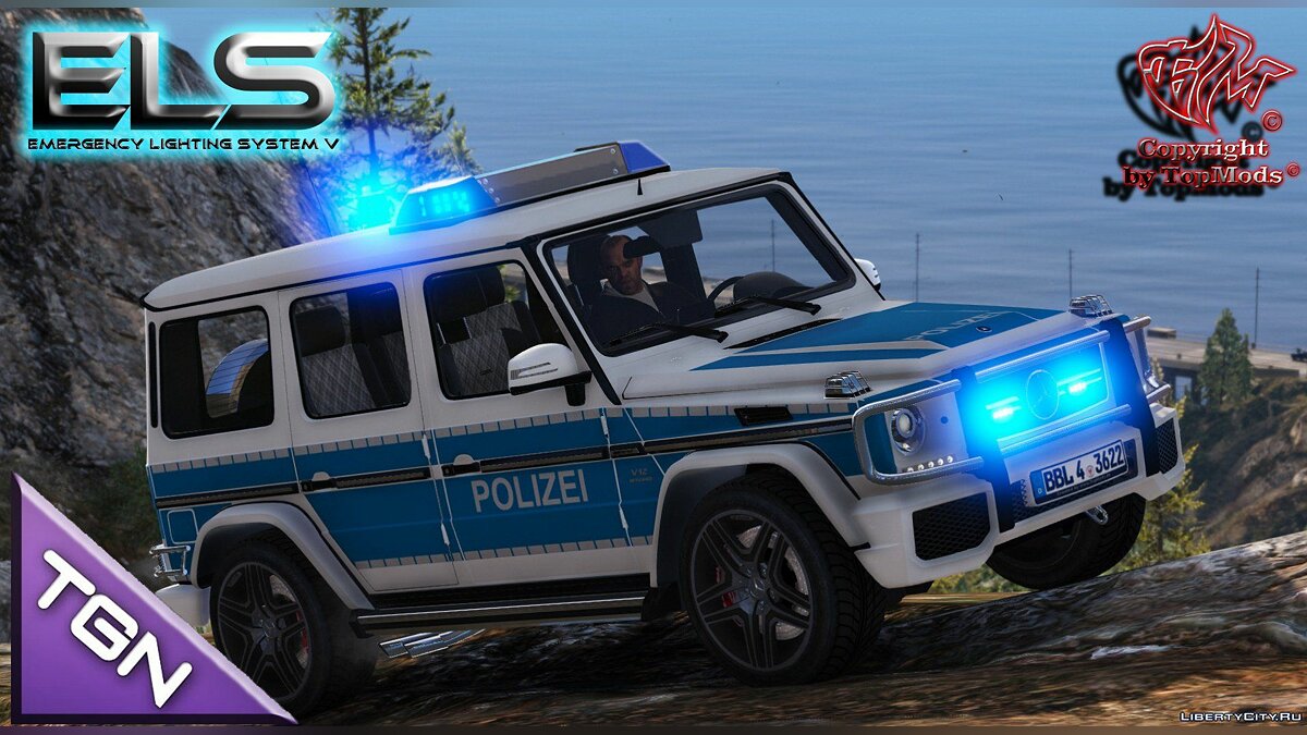 Mercedes-Benz G-Klasse Polizei Brandenburg [ELS] [BETA] для GTA 5 - Картинка #1