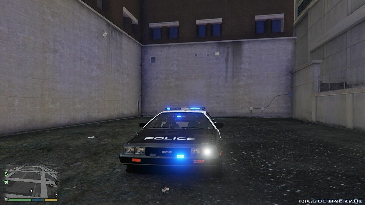 DMC12 POLICE STANDART [add-on] pack для GTA 5 - Картинка #1