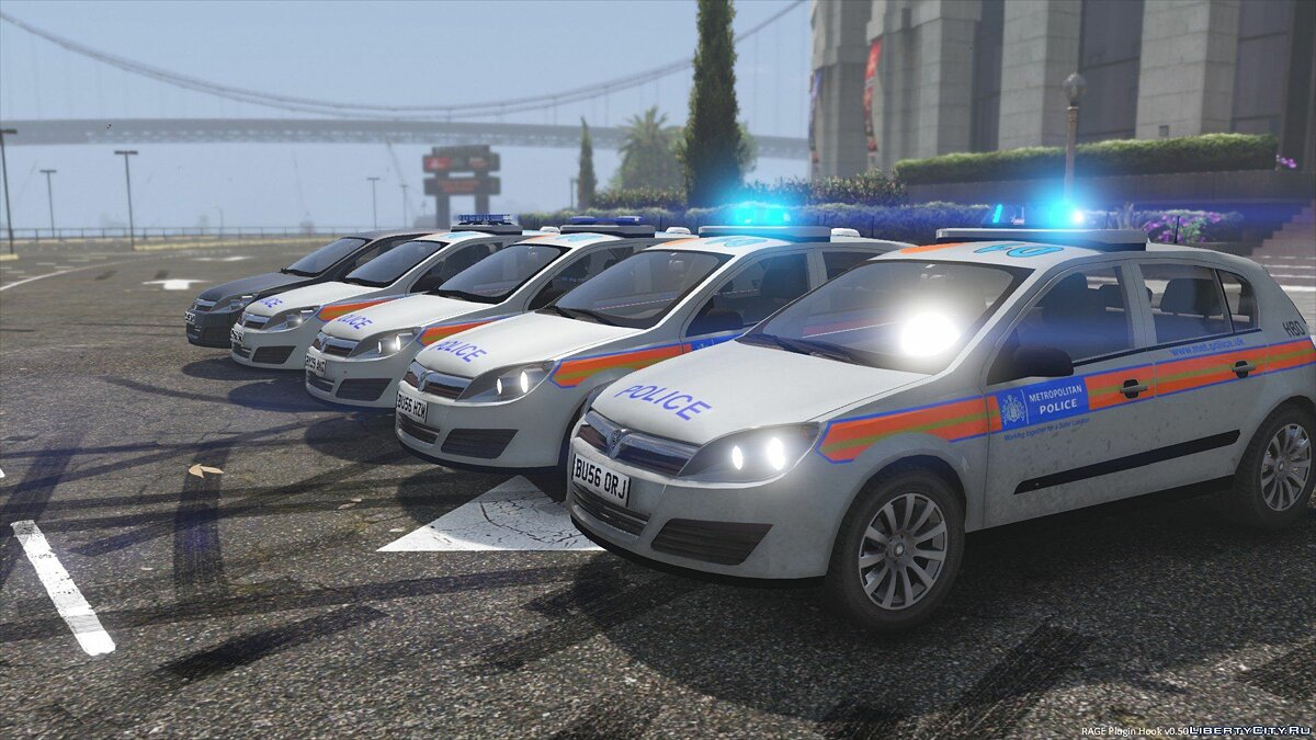 2005 - 2010 Metropolitan Police Vauxhall Astra Pack [ELS] для GTA 5 - Картинка #3