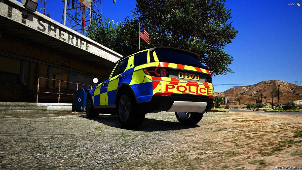 Land Rover Discovery Sport ARV - Police for GTA 5 - Картинка #4