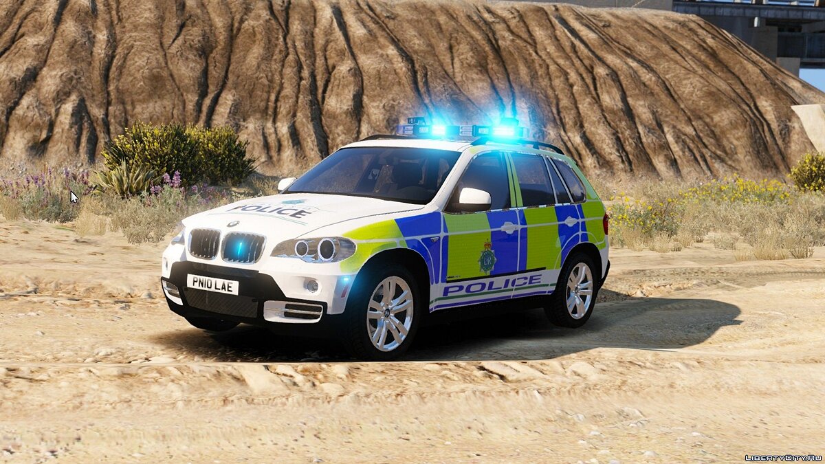 BMW X5 Merseyside Police 0.9 для GTA 5 - Картинка #1