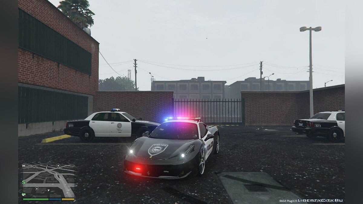 FERRARI POLICE ELS+FERRARI [ADD-ON] PACK для GTA 5 - Картинка #3