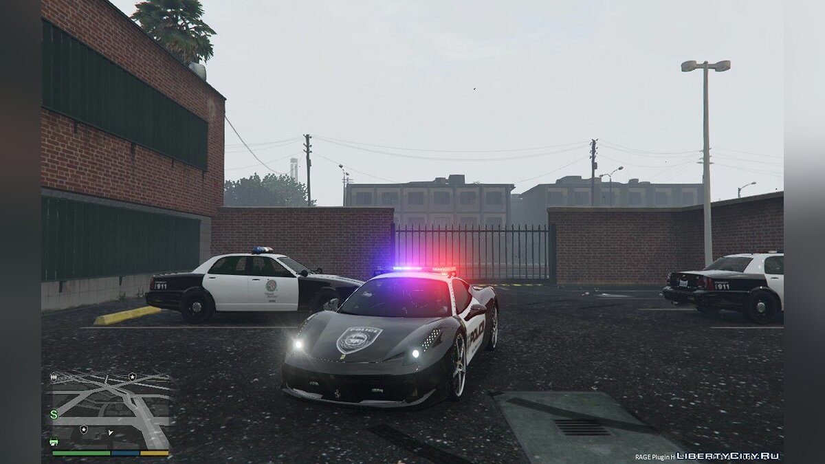 FERRARI POLICE ELS+FERRARI [ADD-ON] PACK для GTA 5 - Картинка #4