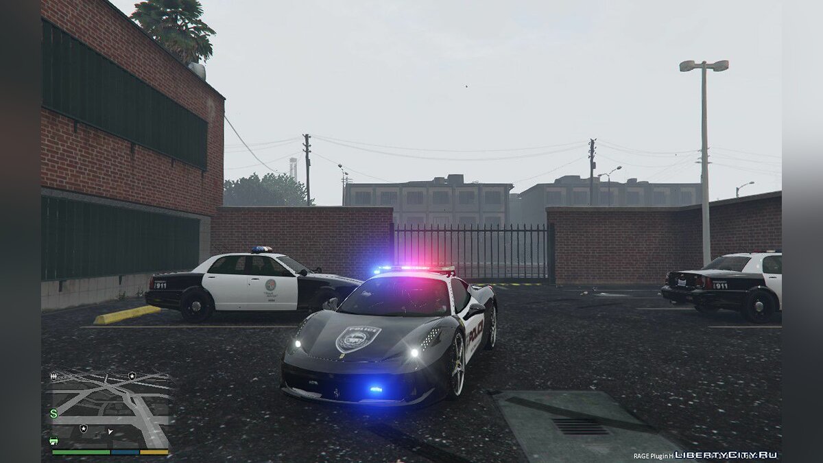 FERRARI POLICE ELS+FERRARI [ADD-ON] PACK для GTA 5 - Картинка #7