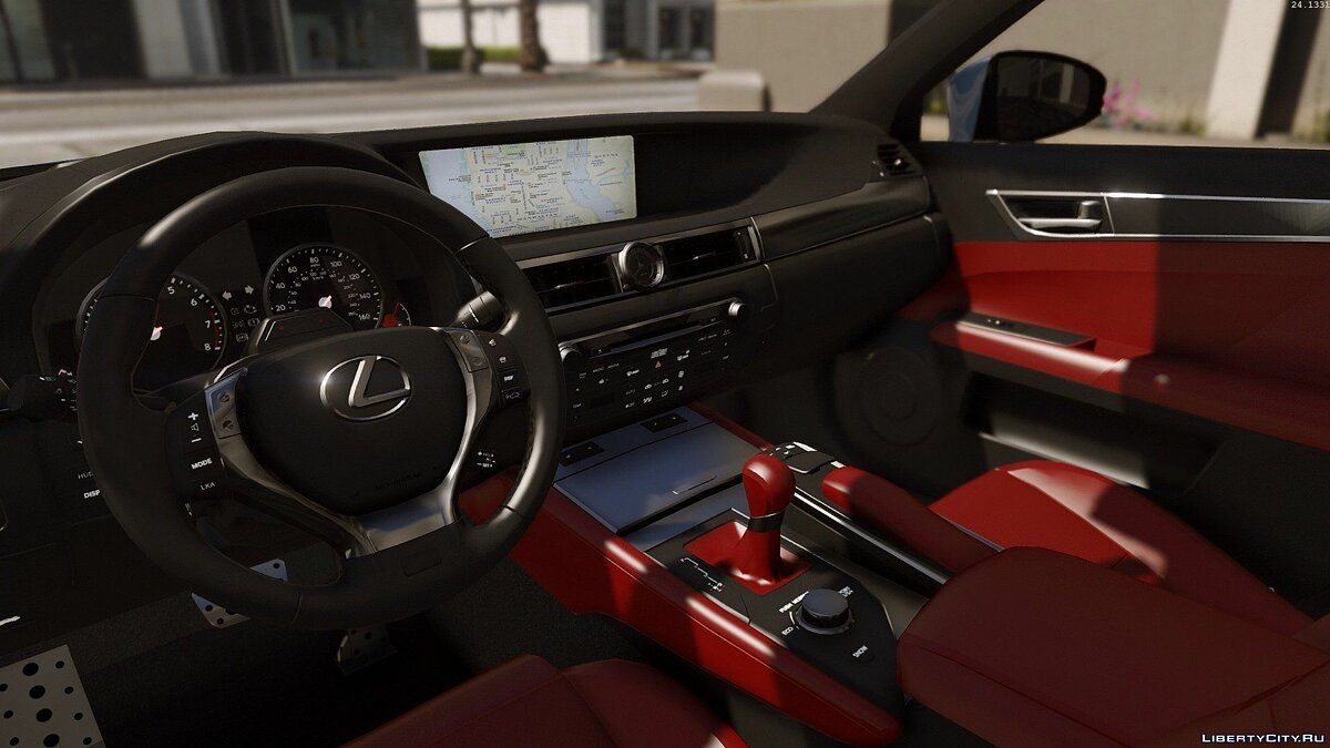 Lexus GS 350 | Hot Pursuit Police [Add-On / Replace | Template] 3.0 для GTA 5 - Картинка #4