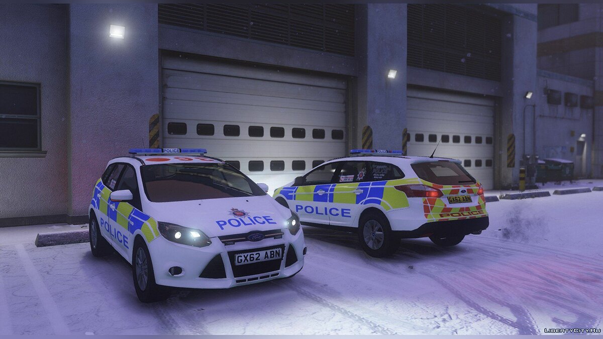 2014 Surrey Police Ford Focus Estate для GTA 5 - Картинка #3