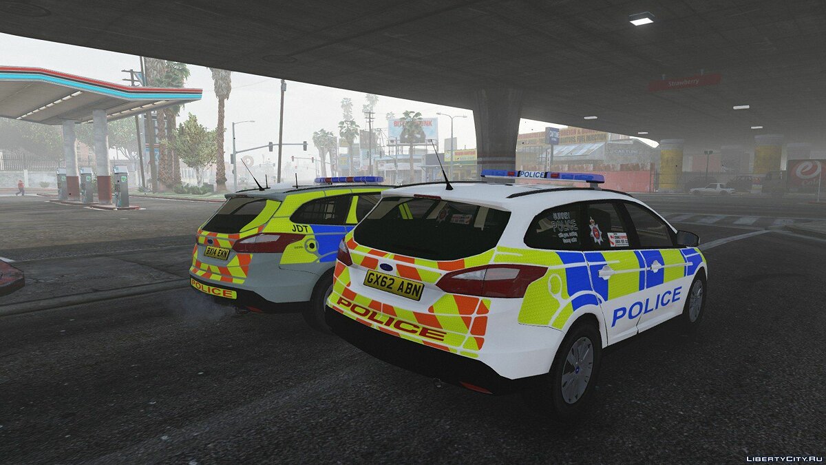 2014 Surrey Police Ford Focus Estate для GTA 5 - Картинка #4