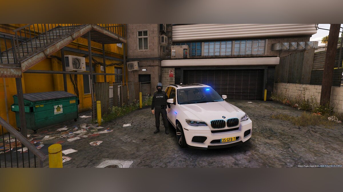 Unmarked BMW X5 M Dutch Police 1.0 для GTA 5 - Картинка #3