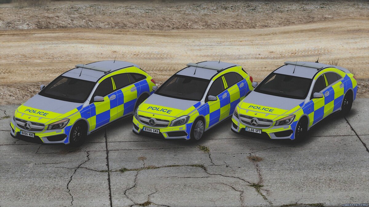 Police Mercedes-Benz (Pack) для GTA 5 - Картинка #13