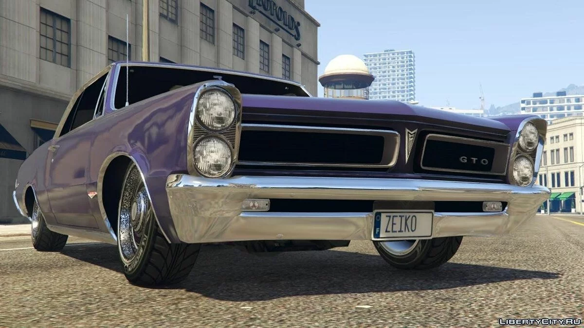 1965 Pontiac Tempest Le Mans GTO [HQ | Add-On] 1.1 / GTA 5