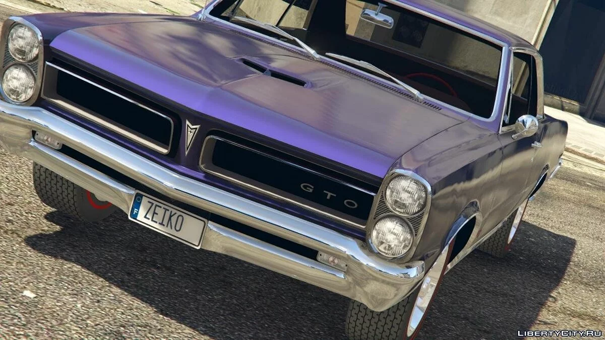 1965 Pontiac Tempest Le Mans GTO [HQ | Add-On] 1.1 / GTA 5