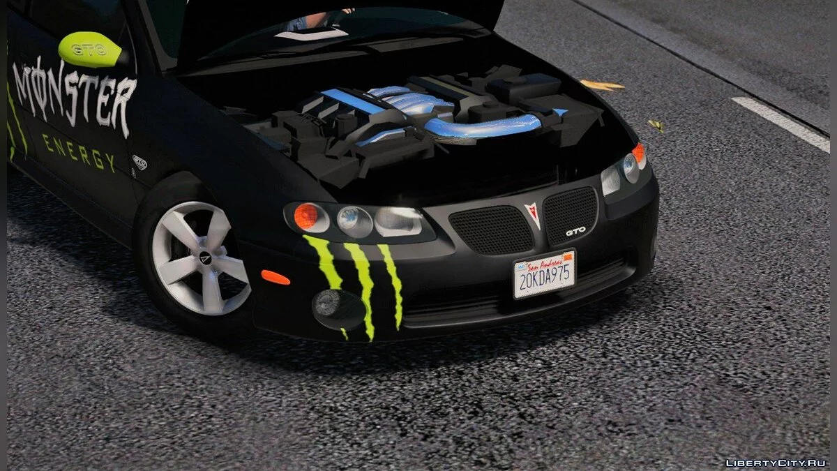 Pontiac GTO 2006 [Add-On | Replace | Livery | Extras | Template] 1.0 / GTA 5
