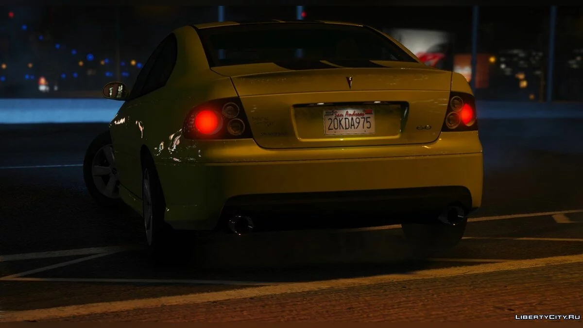Pontiac GTO 2006 [Add-On | Replace | Livery | Extras | Template] 1.0 / GTA 5