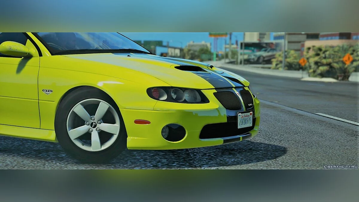 Pontiac GTO 2006 [Add-On | Replace | Livery | Extras | Template] 1.0 / GTA 5
