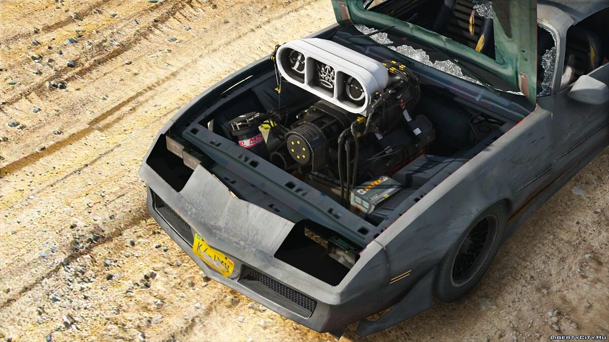 Pontiac Firebird "The Grinder" - внедорожник для покатушек по пустыне / GTA 5