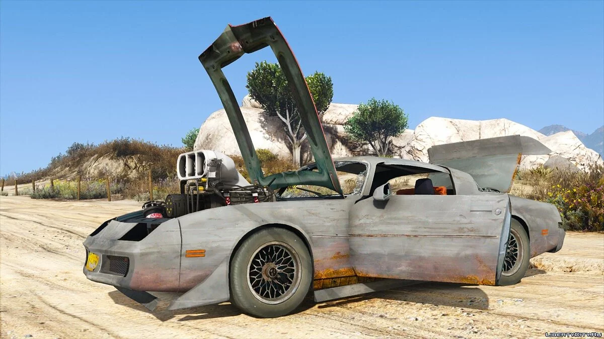 Pontiac Firebird "The Grinder" - внедорожник для покатушек по пустыне / GTA 5