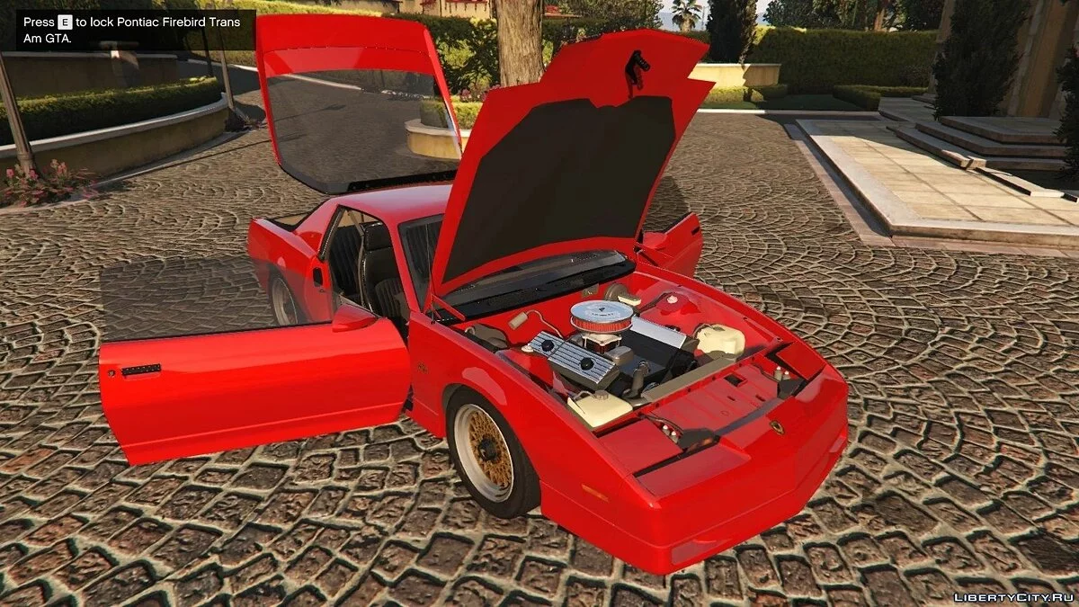 Pontiac Firebird Trans Am GTA [Add-On | Template | Unlocked] 1.0 / GTA 5