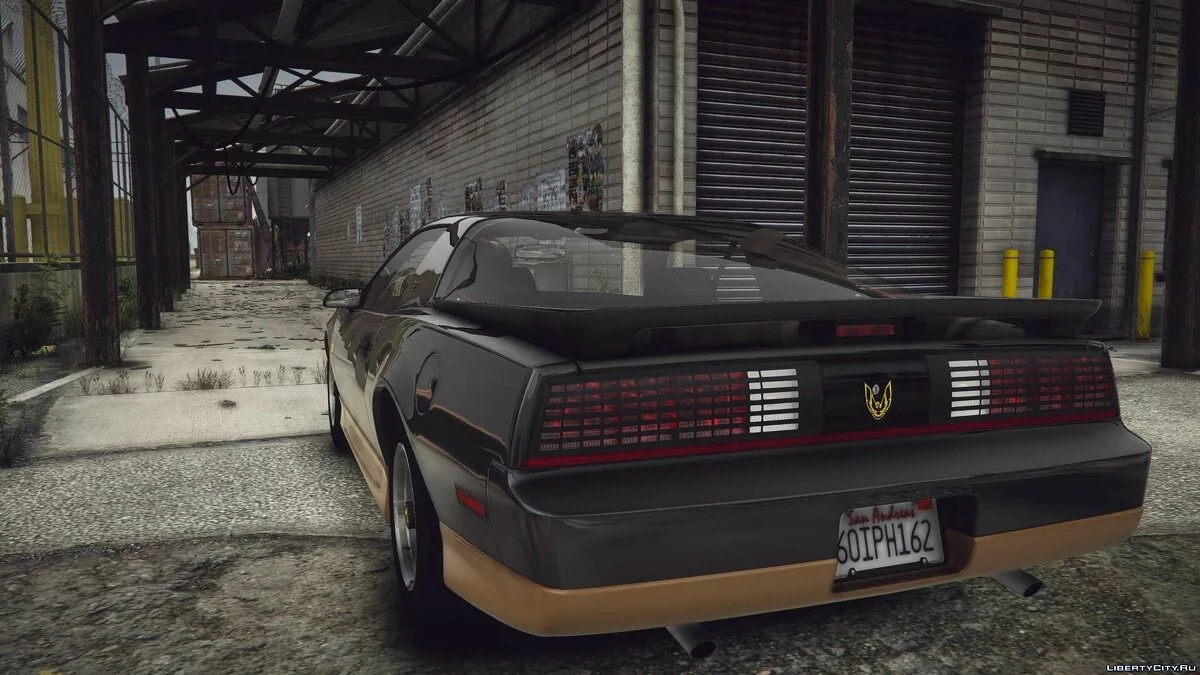 1987 Pontiac Firebird Trans Am GTA [Add-On | LODs | Template | Script] 1.0 / GTA 5