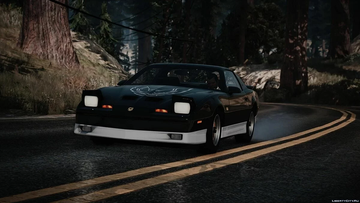 1987 Pontiac Firebird Trans Am GTA [Add-On | LODs | Template | Script] 1.0 / GTA 5