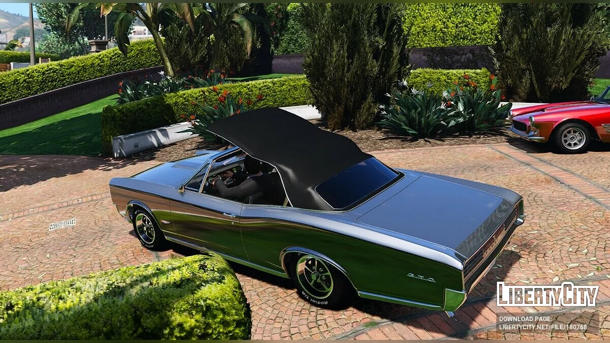 Pontiac GTO Convertible 1966 v1.1 / GTA 5