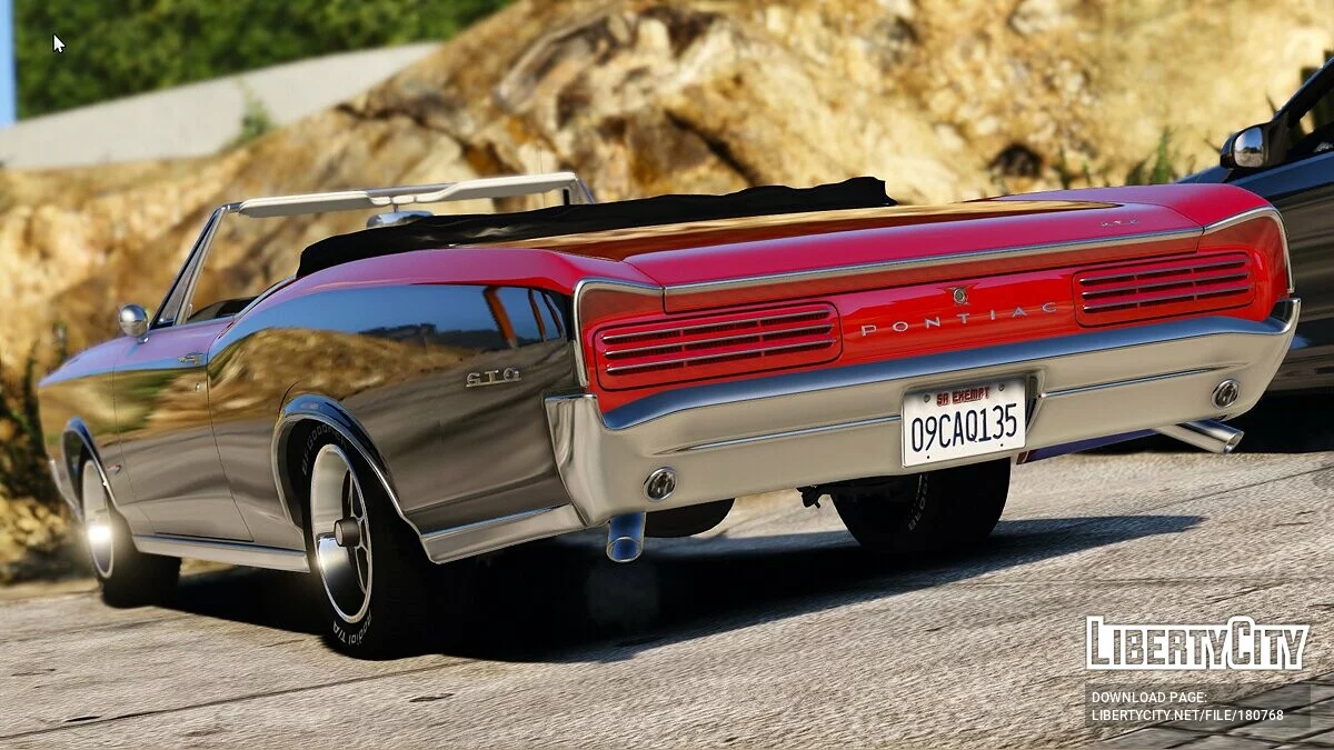 Pontiac GTO Convertible 1966 v1.1 / GTA 5