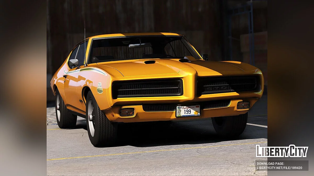 1969 Pontiac GTO Judge [Add-On | Template] 1.0 / GTA 5