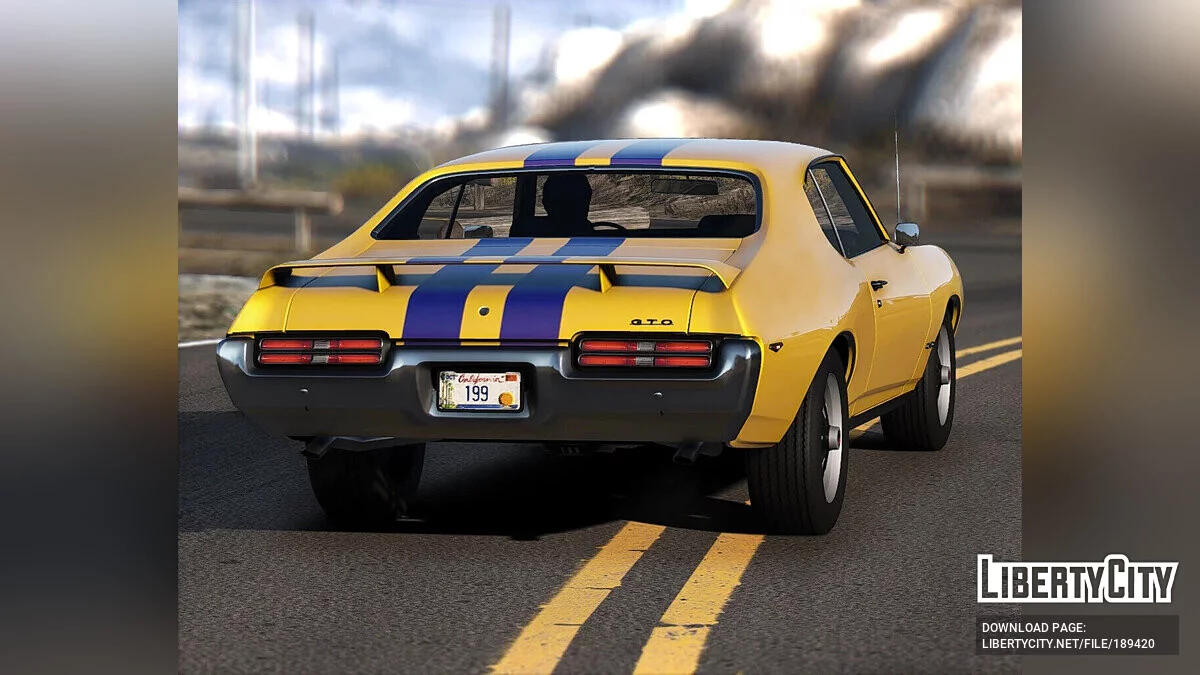 1969 Pontiac GTO Judge [Add-On | Template] 1.0 / GTA 5