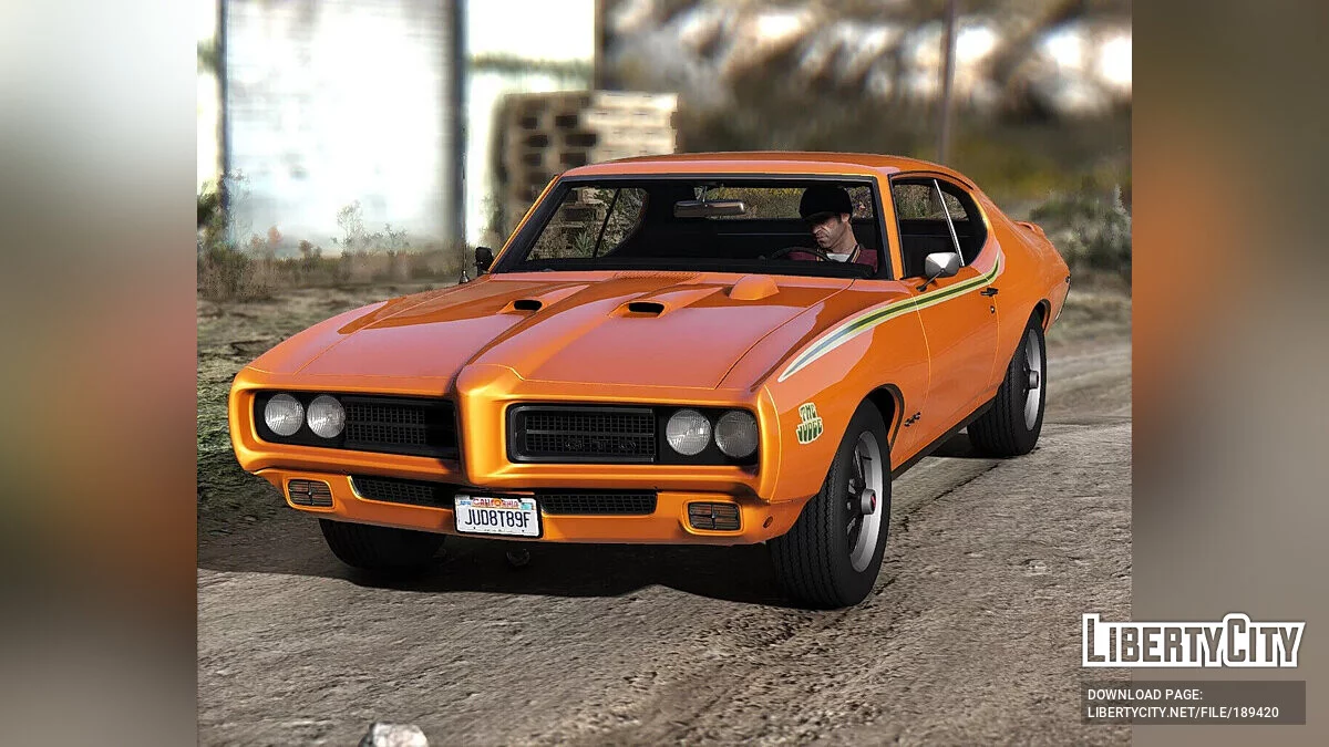 1969 Pontiac GTO Judge [Add-On | Template] 1.0 / GTA 5
