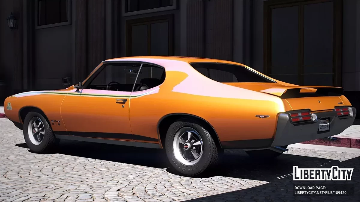 1969 Pontiac GTO Judge [Add-On | VehFuncsV | Template] Reworked 2.0 / GTA 5