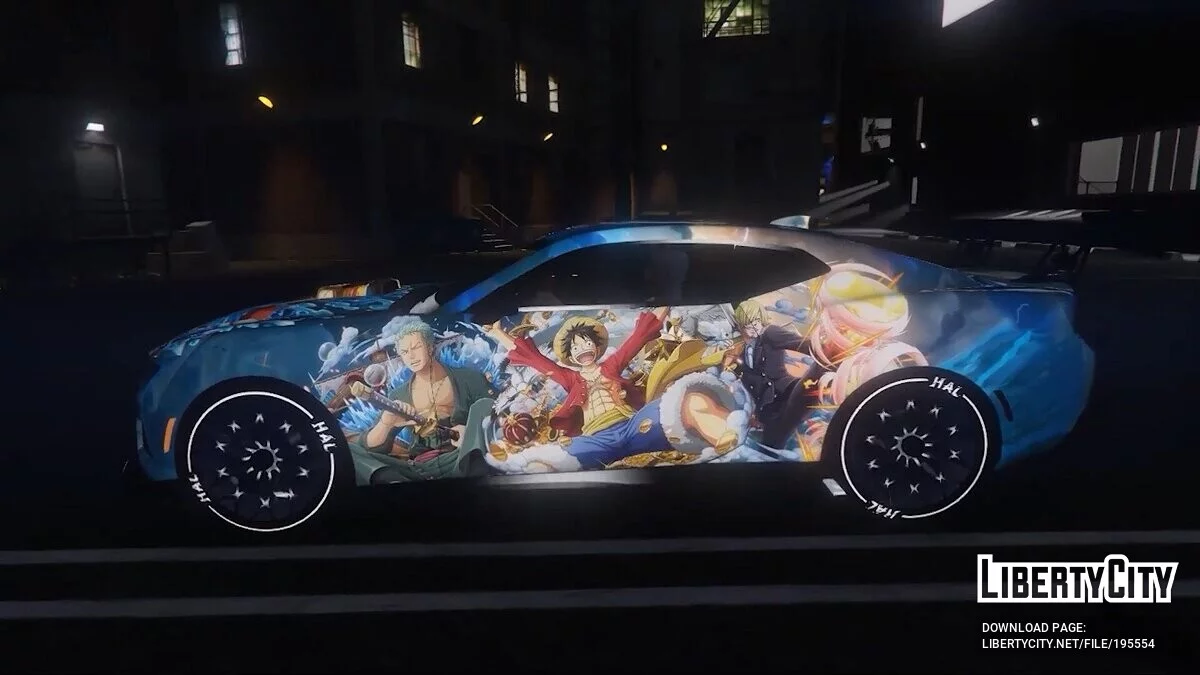 Pontiac Firebird Trans-Am Series Luffy 2018 / GTA 5
