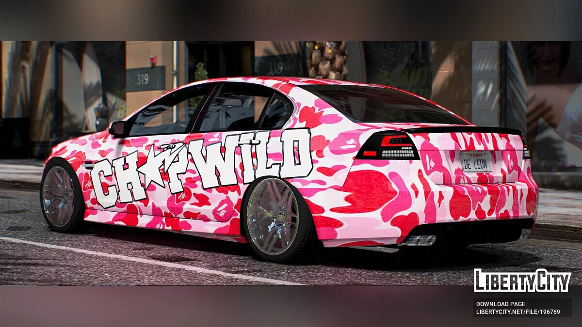 Pontiac G8 GXP Twin Turbo Chop / GTA 5