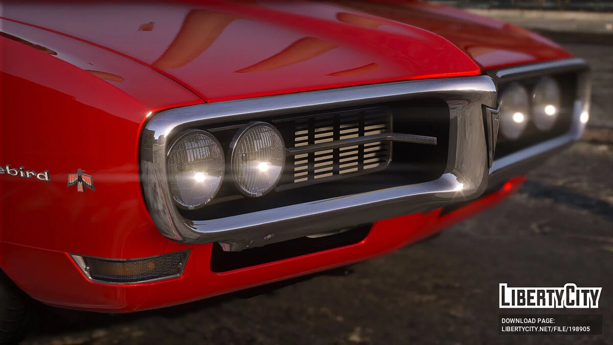 1968 Pontiac Firebird [Add-On | Template | LODs] 1.1 / GTA 5