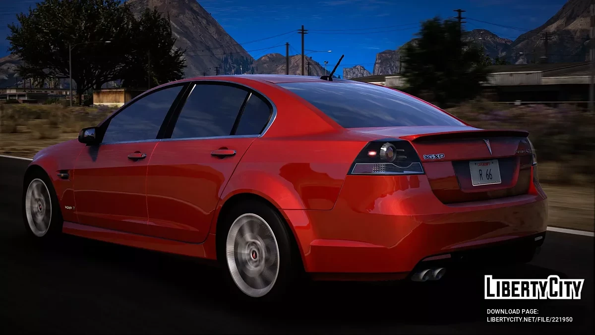 Pontiac G8 GXP 2009 / GTA 5