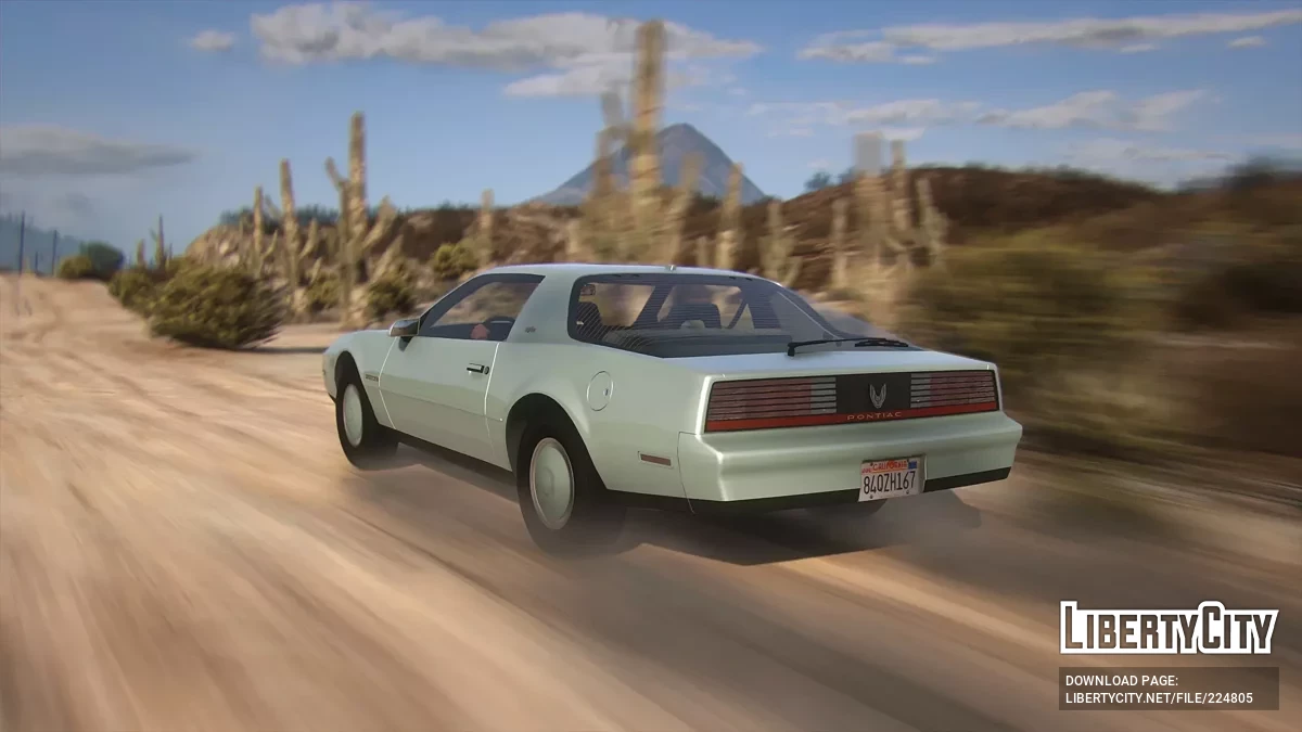 1982 Pontiac Firebird S/E [Дополнение | LODs | VehFuncsV] 1.0 / GTA 5