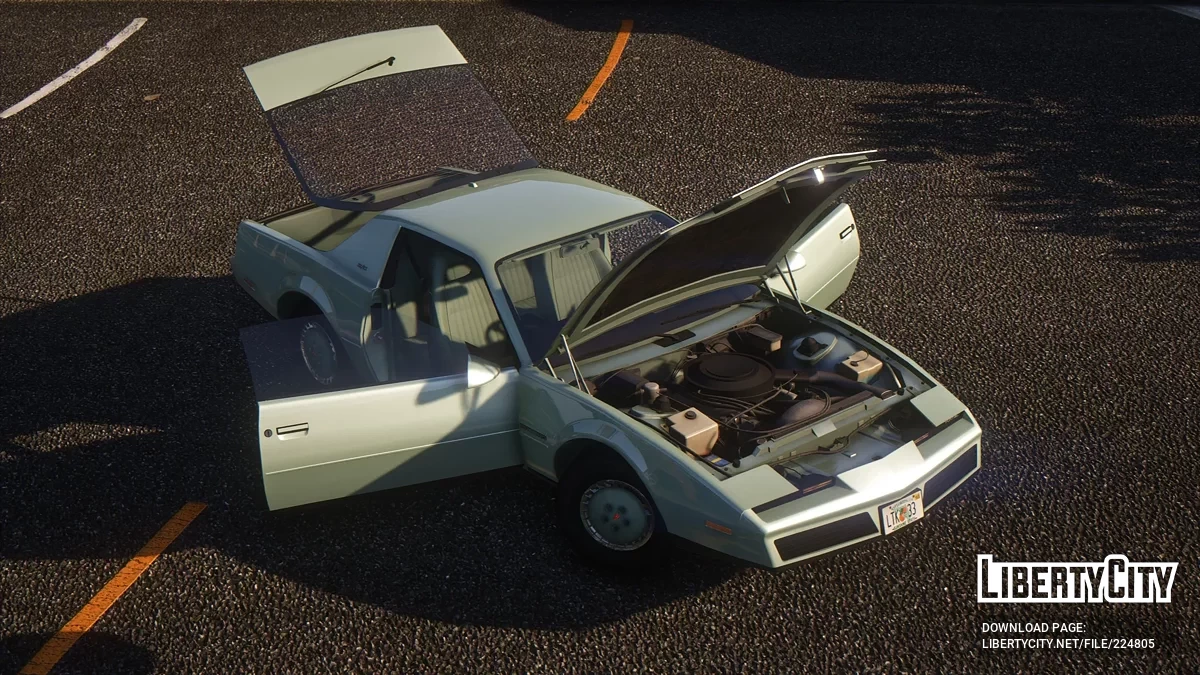 1982 Pontiac Firebird S/E [Дополнение | LODs | VehFuncsV] 1.0 / GTA 5