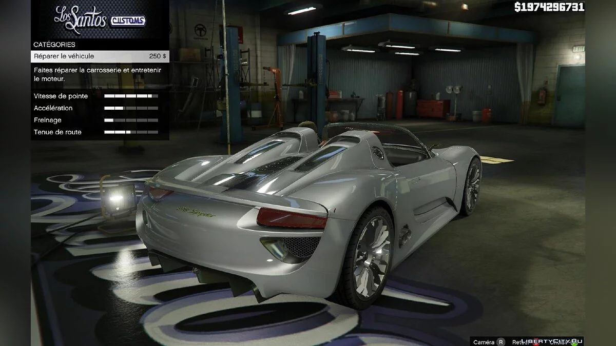 Porsche 918 Spyder / GTA 5