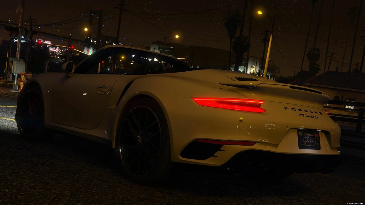 2016 Porsche 911 Turbo S Cabriolet (991.2) [Add-On] / GTA 5