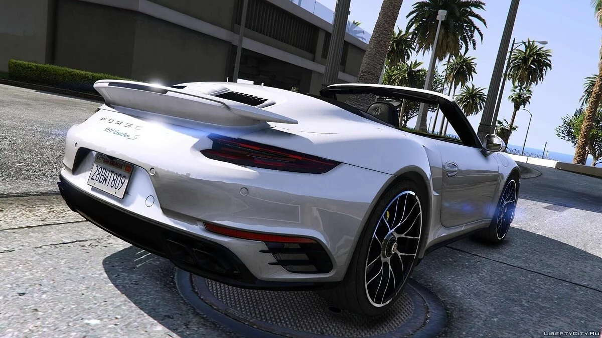 2016 Porsche 911 Turbo S Cabriolet (991.2) [Add-On | Wipers] 1.1 / GTA 5