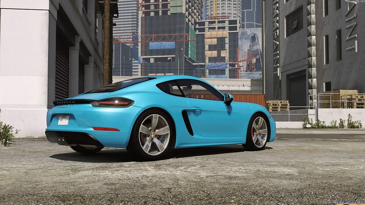 Porsche 718 Cayman S [Add-On / Replace] / GTA 5