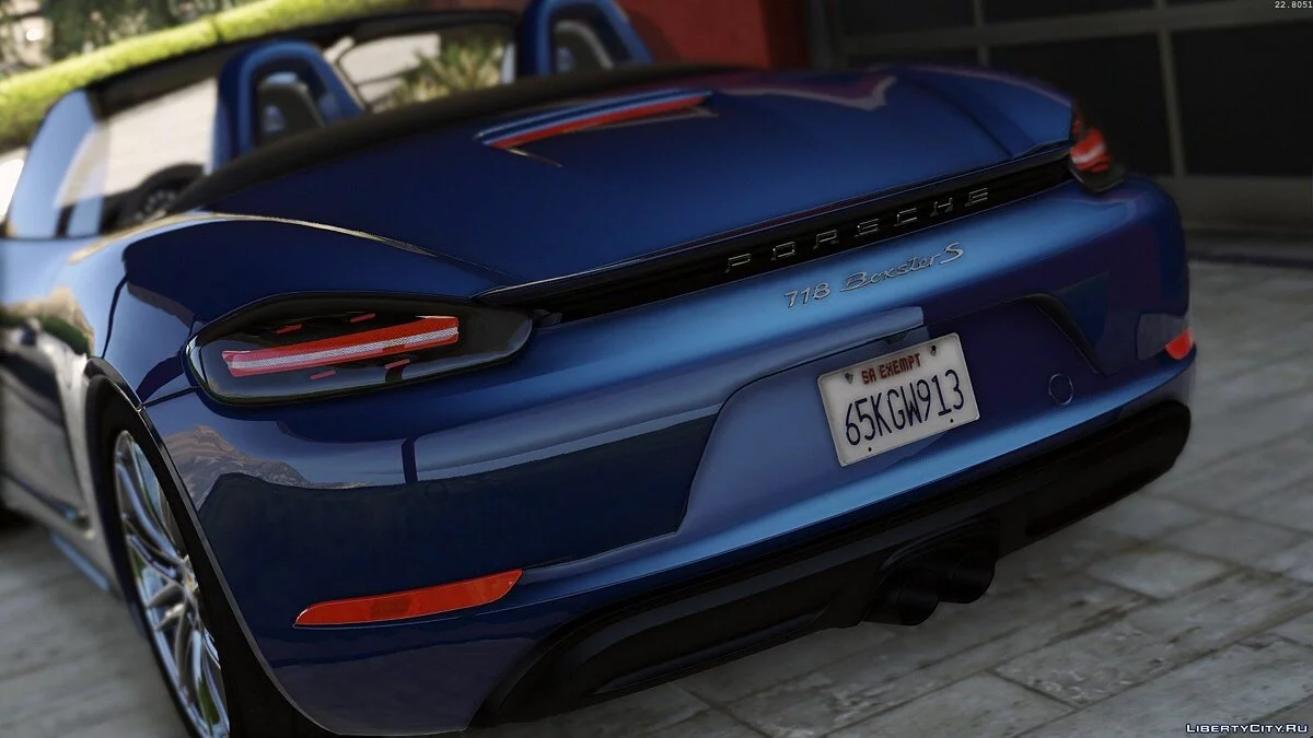 Porsche 718 Boxster S [Add-On / Replace] / GTA 5