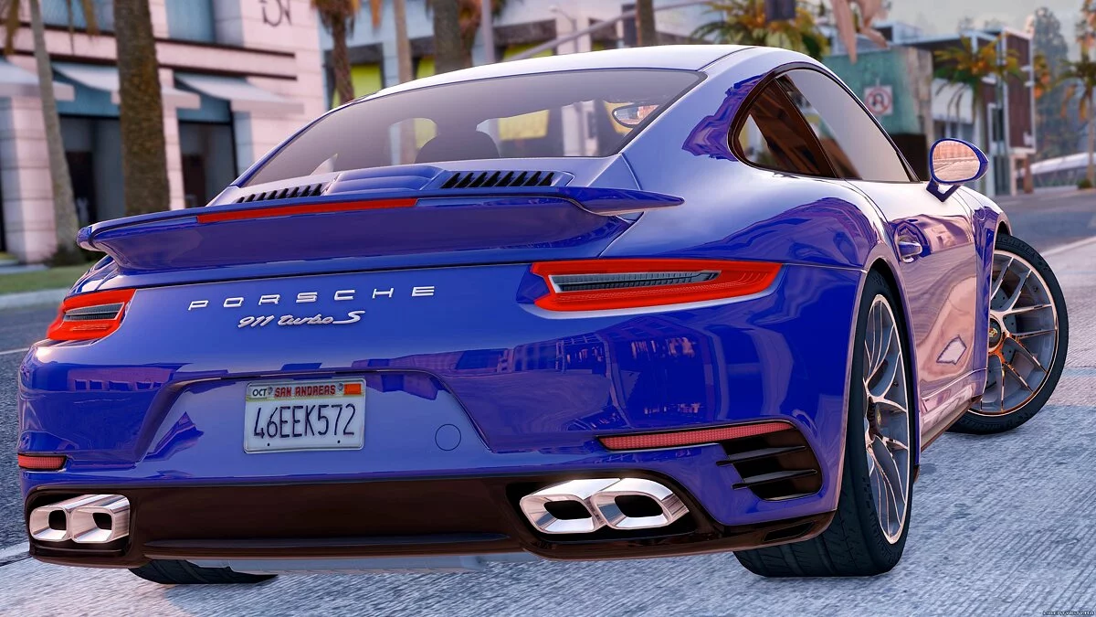 2016 Porsche 911 Turbo S [Add-On / Replace] 1.1a / GTA 5