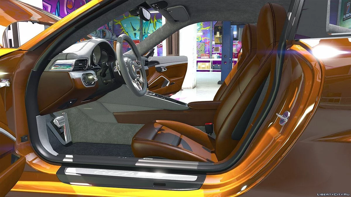 2016 Porsche 911 Turbo S [Add-On / Replace | Auto Spoiler | Animated | Template] 1.2 / GTA 5