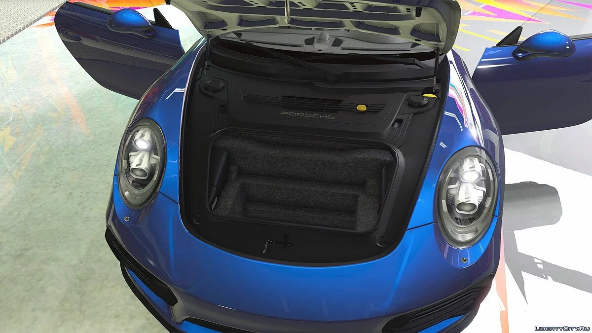 2016 Porsche 911 Turbo S [Add-On / Replace | Auto Spoiler | Animated | Template] 1.2 / GTA 5