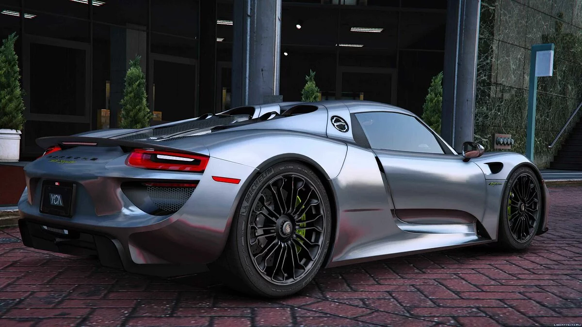 2015 Porsche 918 Spyder & Weissach Kit [Add-On | Real spoiler] 2.0 / GTA 5