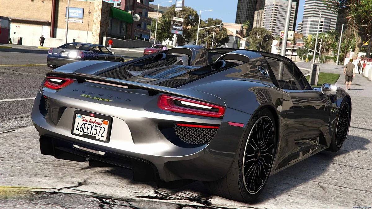 2015 Porsche 918 Spyder & Weissach Kit [Add-On | Real spoiler] 2.0 / GTA 5
