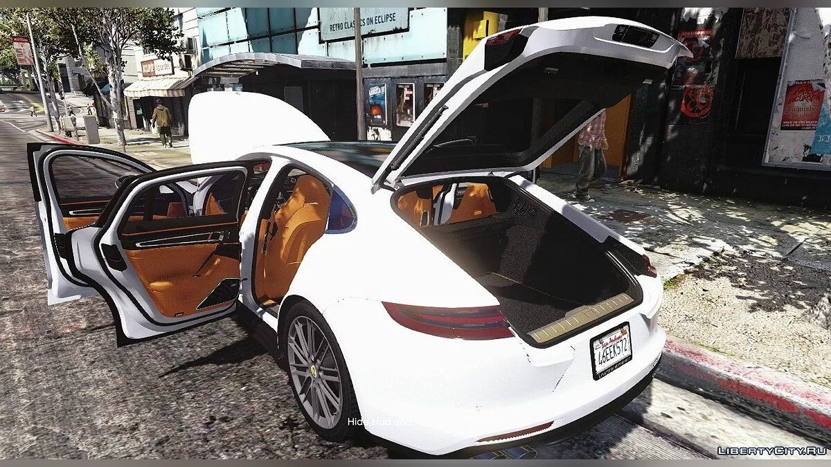 Porsche Panamera Turbo '17 [Add-On Replace Animated ] 1.1 / GTA 5